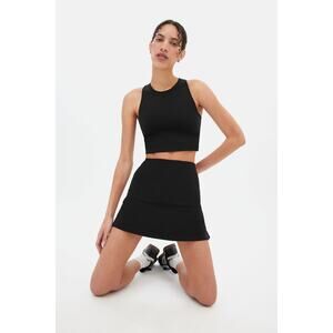 NWT Girlfriend Collective Black Sport Skort Size XXL